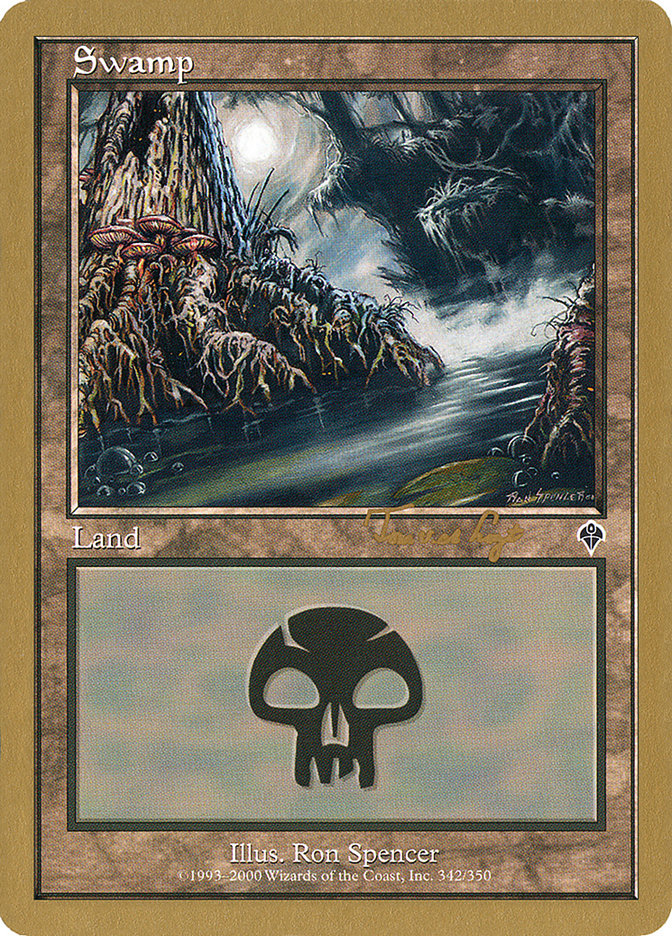 Swamp (tvdl342) (Tom van de Logt) [World Championship Decks 2001] | Gamers Paradise