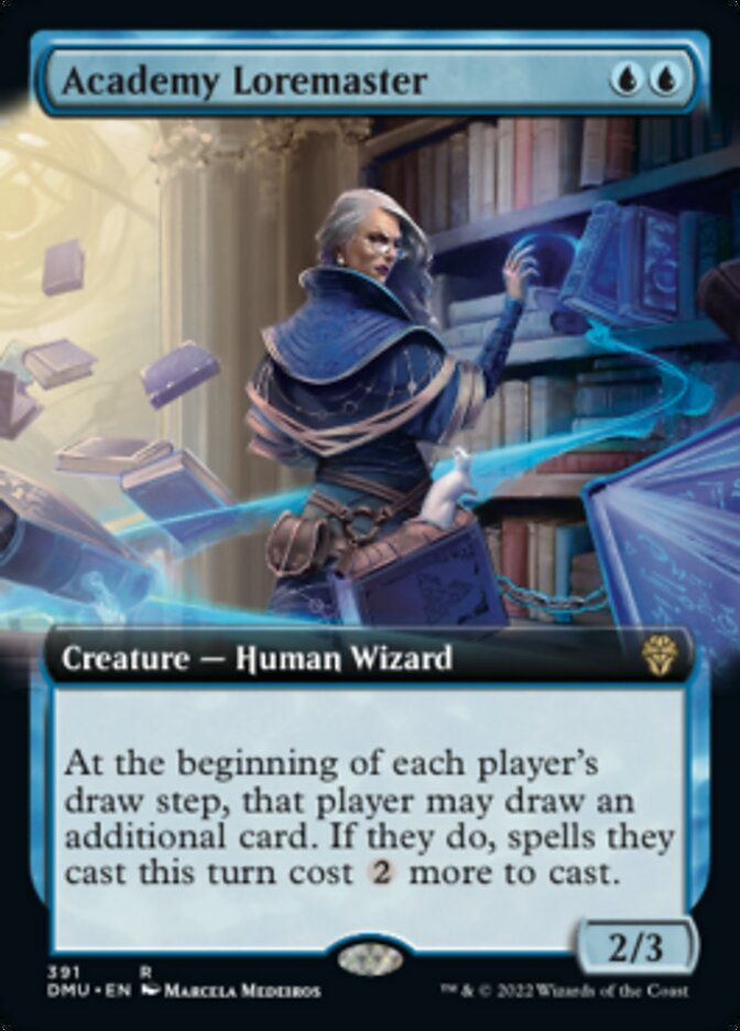 Academy Loremaster (Extended Art) [Dominaria United] | Gamers Paradise