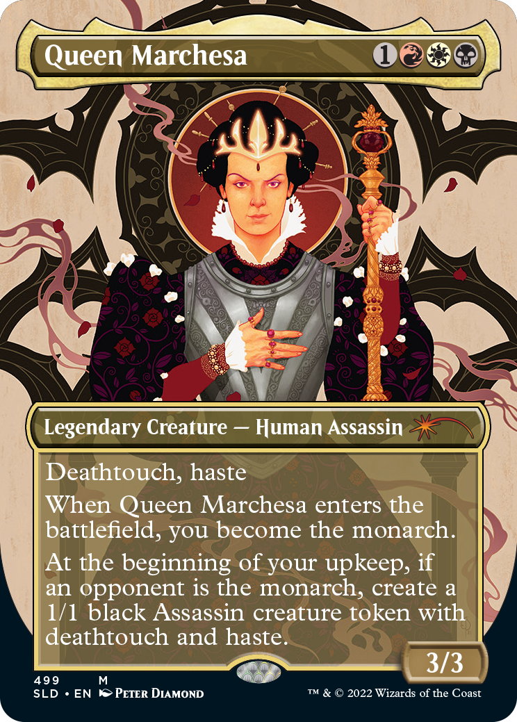 Queen Marchesa (Borderless) [Secret Lair Drop Series] | Gamers Paradise