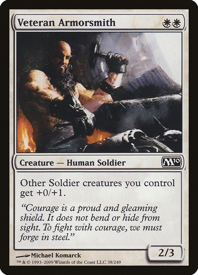 Veteran Armorsmith [Magic 2010] | Gamers Paradise