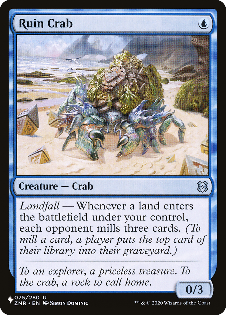 Ruin Crab [The List Reprints] | Gamers Paradise