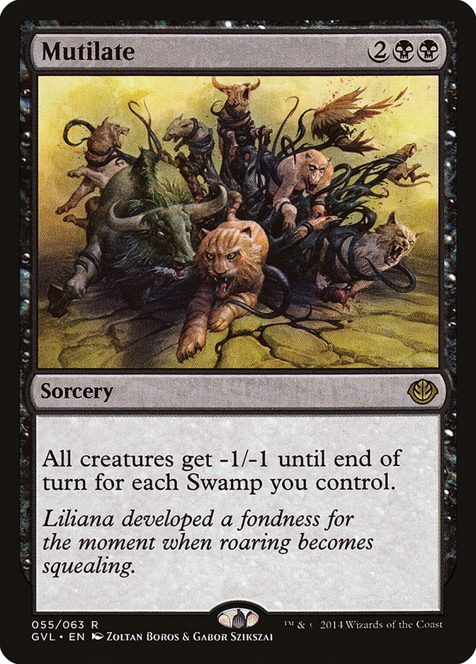Mutilate (Garruk vs. Liliana) [Duel Decks Anthology] | Gamers Paradise