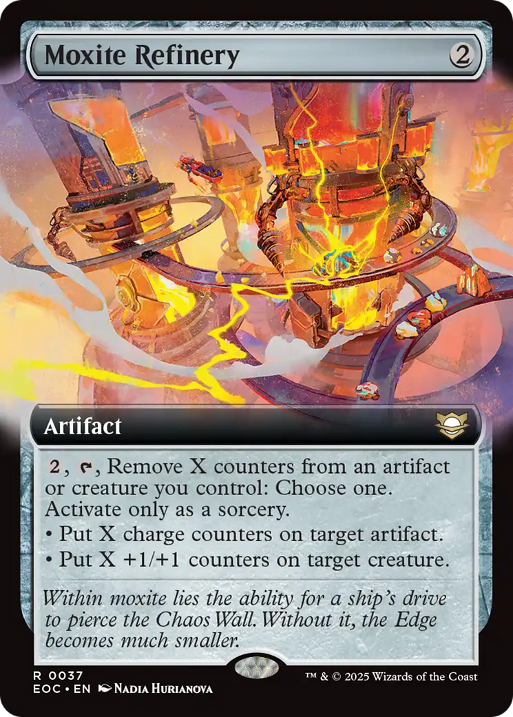 Moxite Refinery (Extended Art) [Edge of Eternities Commander] | Gamers Paradise