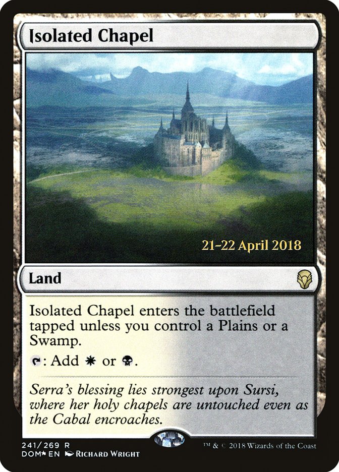 Isolated Chapel [Dominaria Prerelease Promos] | Gamers Paradise