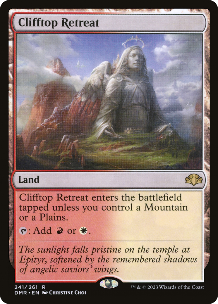 Clifftop Retreat [Dominaria Remastered] | Gamers Paradise