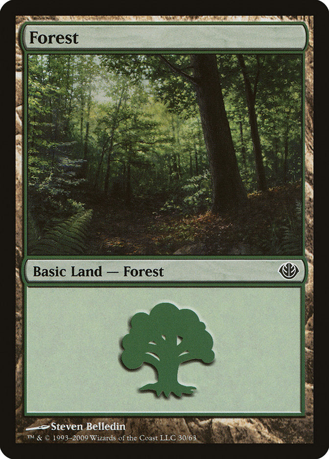 Forest (30) [Duel Decks: Garruk vs. Liliana] | Gamers Paradise