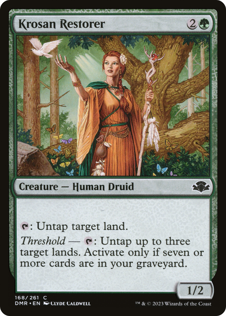 Krosan Restorer [Dominaria Remastered] | Gamers Paradise