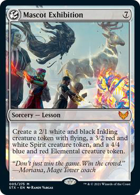 Mascot Exhibition (Promo Pack) [Strixhaven: School of Mages Promos] | Gamers Paradise