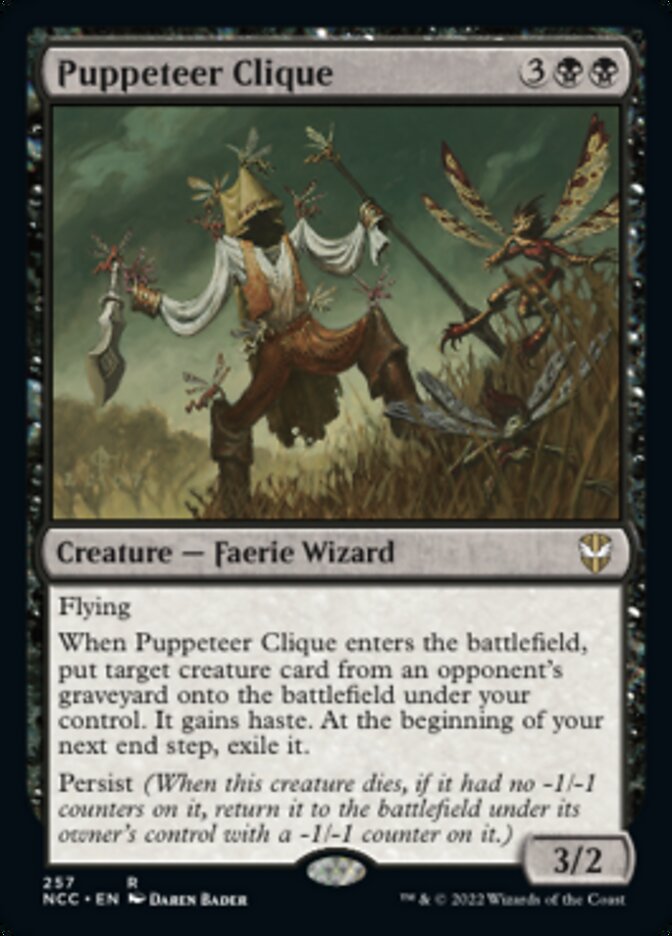 Puppeteer Clique [Streets of New Capenna Commander] | Gamers Paradise
