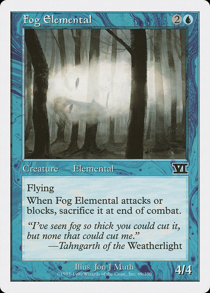 Fog Elemental [Classic Sixth Edition] | Gamers Paradise