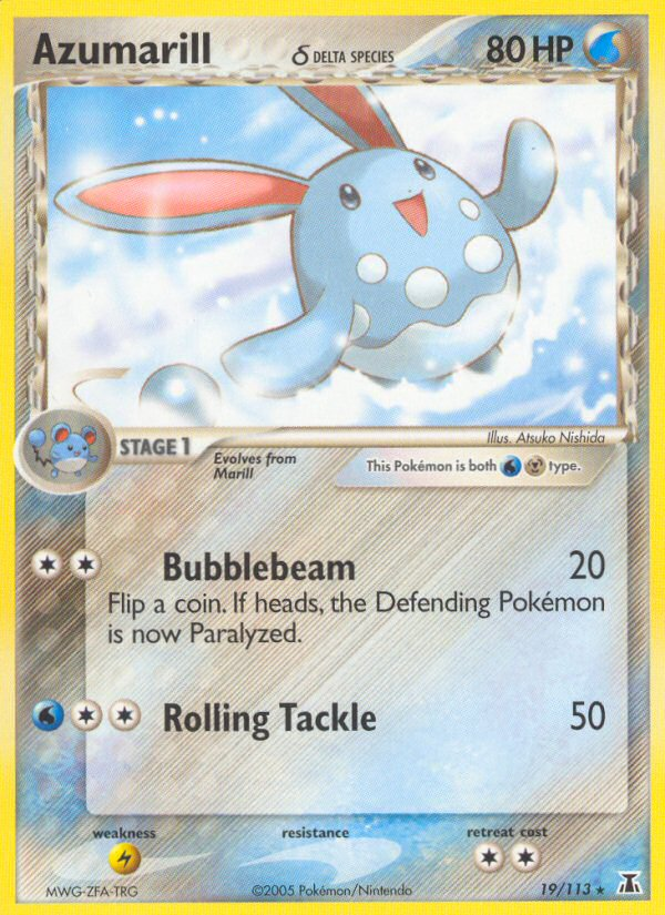 Azumarill (19/113) (Delta Species) [EX: Delta Species] | Gamers Paradise