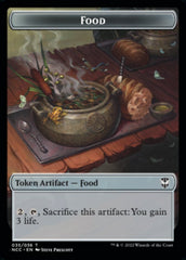 Food // Citizen Double-Sided Token [Streets of New Capenna Commander Tokens] | Gamers Paradise