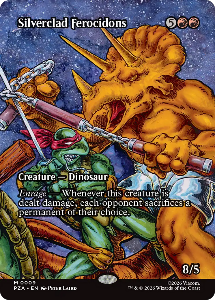 Silverclad Ferocidons (Borderless) [Teenage Mutant Ninja Turtles Eternal-Legal] | Gamers Paradise
