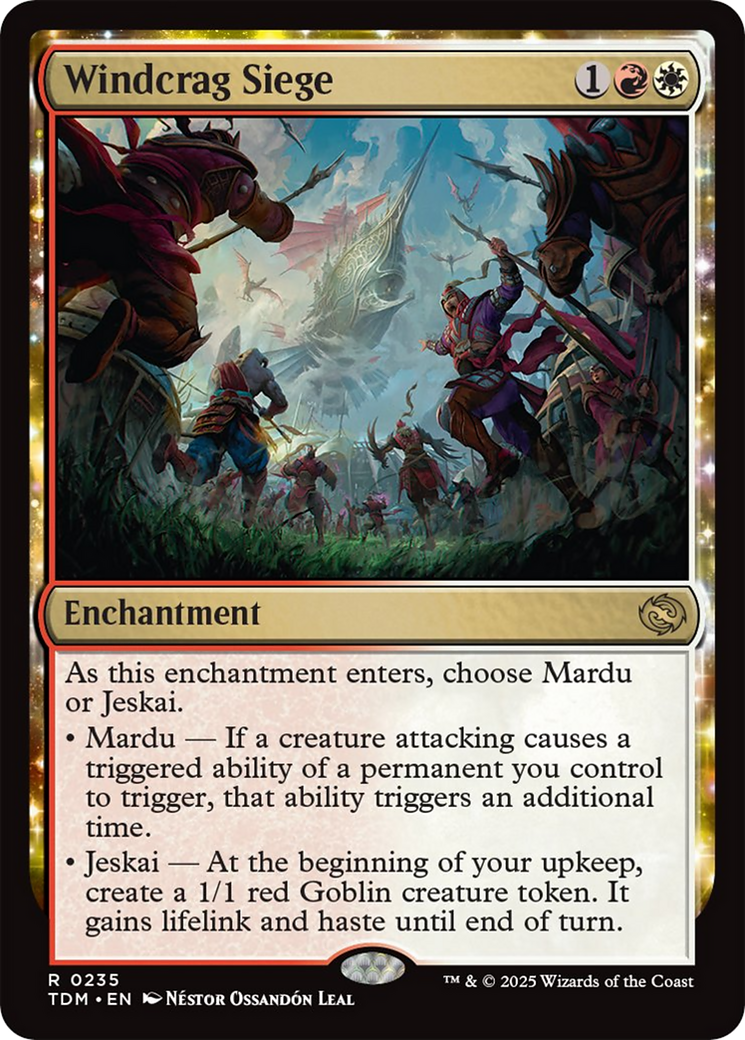 Windcrag Siege [Tarkir: Dragonstorm] | Gamers Paradise
