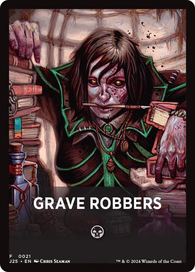 Grave Robbers Theme Card [Foundations Jumpstart Front Cards] | Gamers Paradise