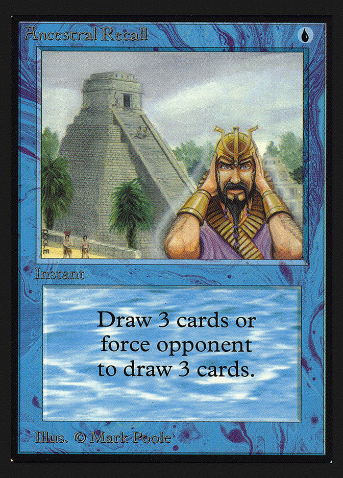 Ancestral Recall [International Collectors' Edition] | Gamers Paradise