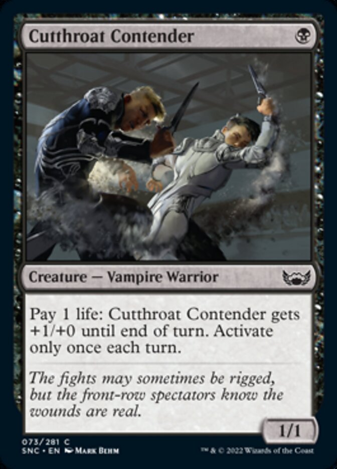 Cutthroat Contender [Streets of New Capenna] | Gamers Paradise