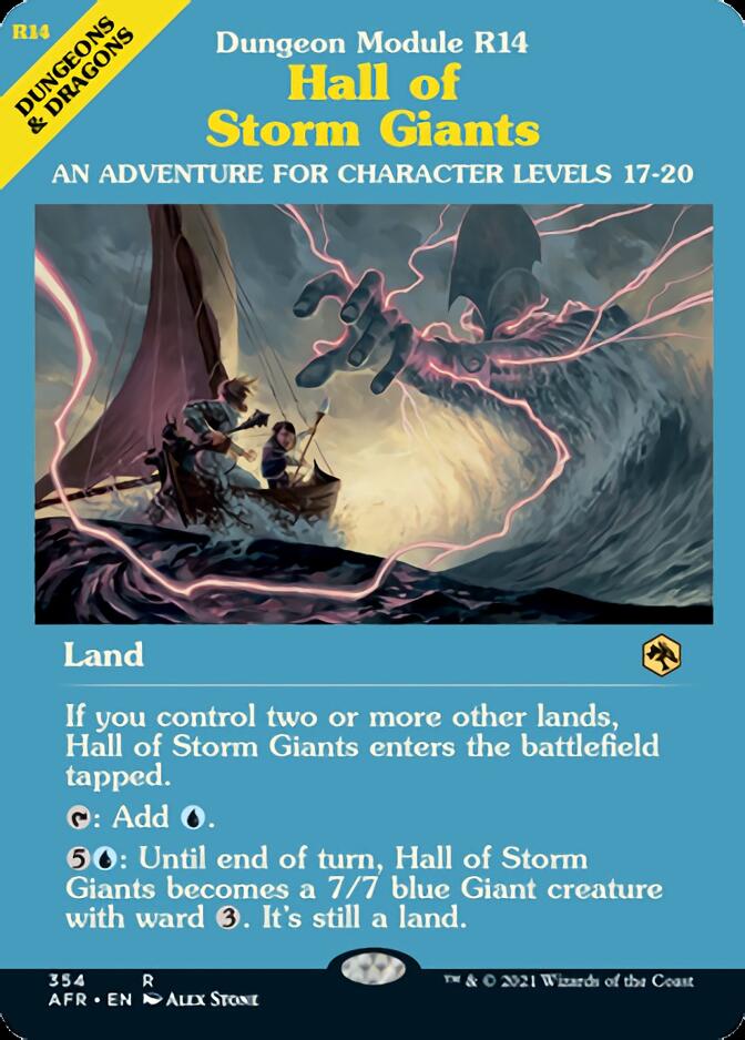 Hall of Storm Giants (Dungeon Module) [Dungeons & Dragons: Adventures in the Forgotten Realms] | Gamers Paradise