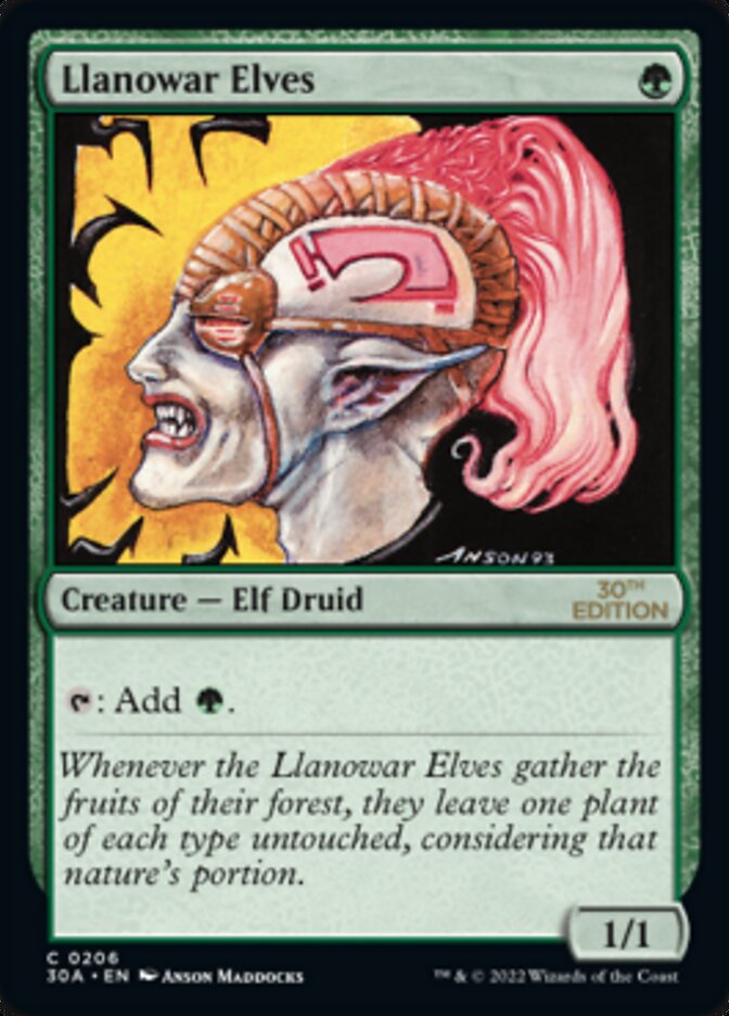 Llanowar Elves [30th Anniversary Edition] | Gamers Paradise