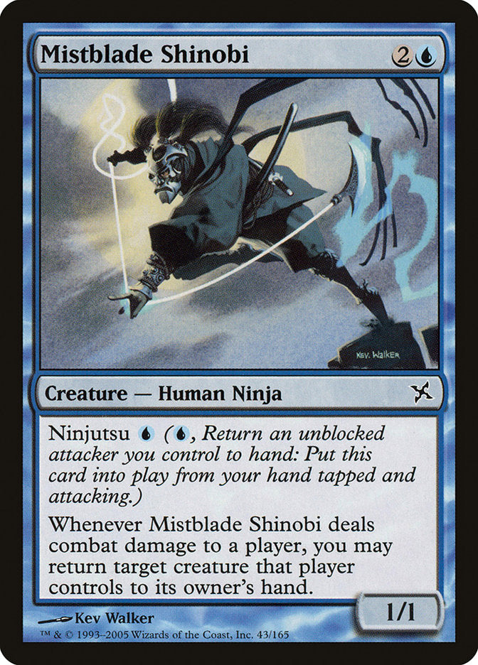Mistblade Shinobi [Betrayers of Kamigawa] | Gamers Paradise