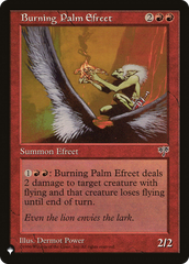 Burning Palm Efreet [The List Reprints] | Gamers Paradise