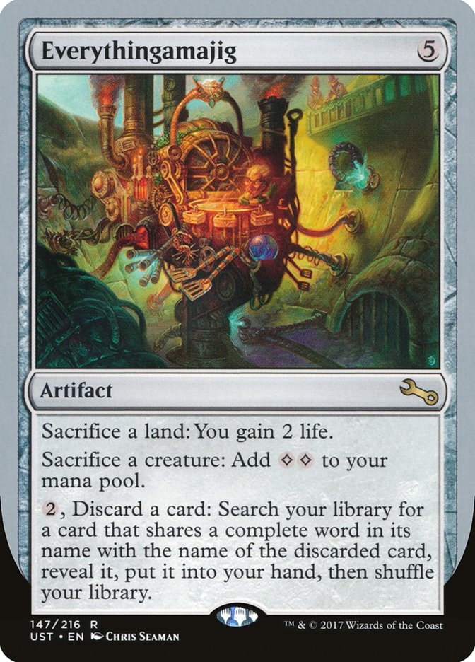 Everythingamajig ("Sacrifice a Land") [Unstable] | Gamers Paradise