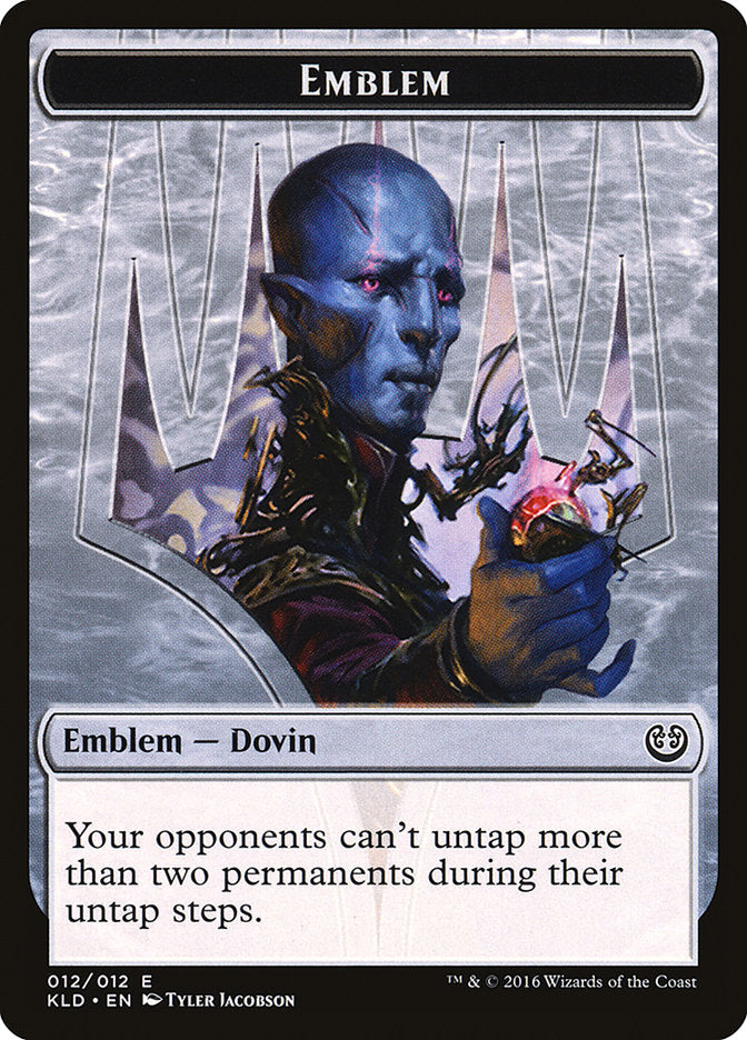 Dovin Baan Emblem [Kaladesh Tokens] | Gamers Paradise