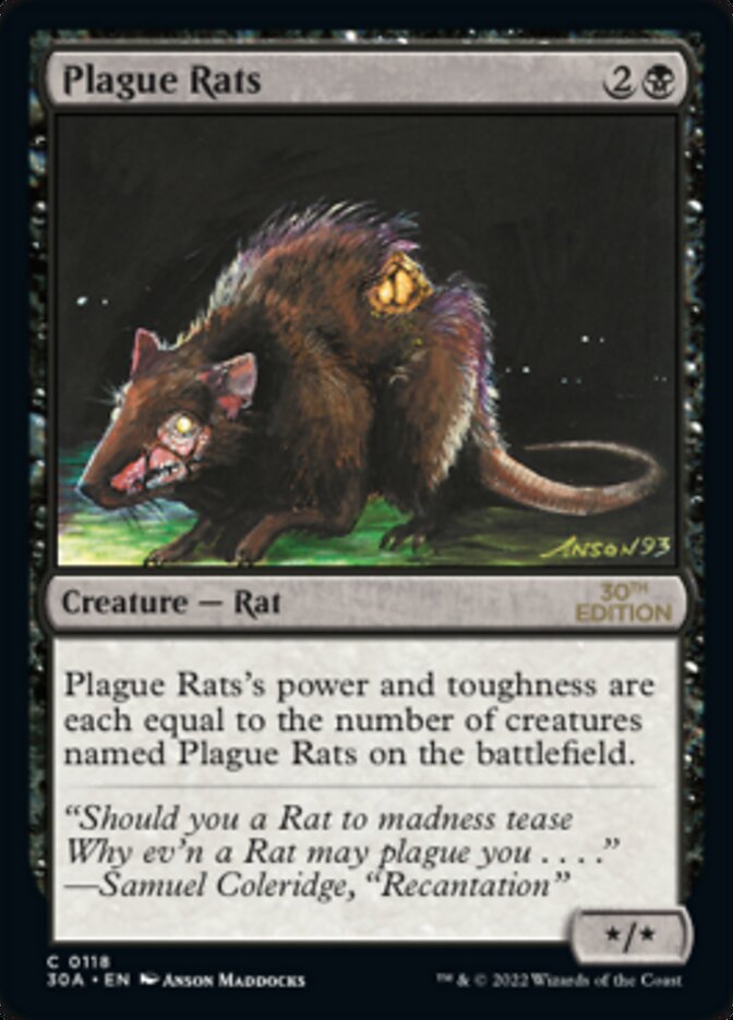 Plague Rats [30th Anniversary Edition] | Gamers Paradise