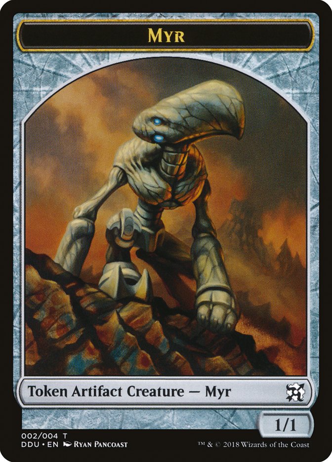 Myr Token [Duel Decks: Elves vs. Inventors Tokens] | Gamers Paradise