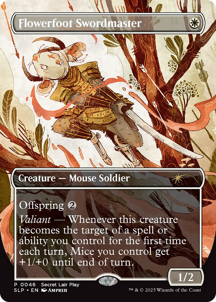 Flowerfoot Swordmaster [Secret Lair Showdown] | Gamers Paradise