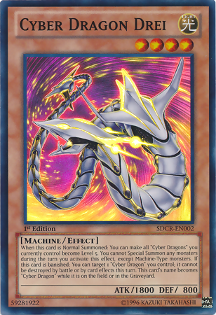 Cyber Dragon Drei [SDCR-EN002] Super Rare | Gamers Paradise