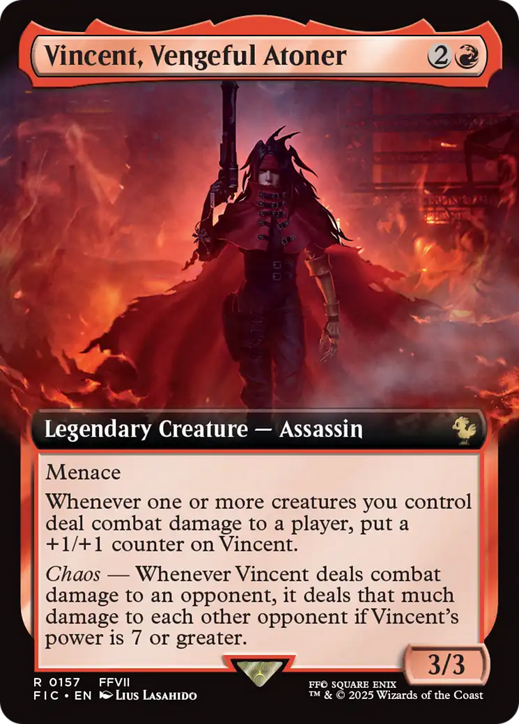 Vincent, Vengeful Atoner (Extended Art) [FINAL FANTASY Commander] | Gamers Paradise