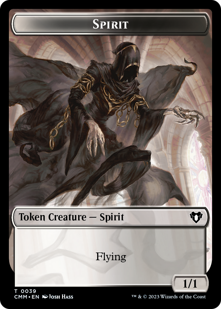 Spirit // Eldrazi Scion Double-Sided Token [Commander Masters Tokens] | Gamers Paradise