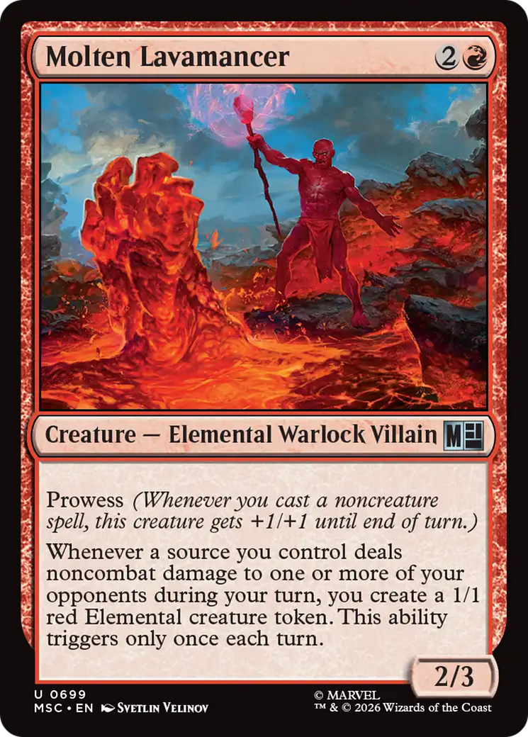 Molten Lavamancer [Marvel Super Heroes Commander] | Gamers Paradise