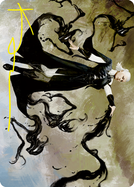 Shadewing Laureate Art Card (Gold-Stamped Signature) [Strixhaven: School of Mages Art Series] | Gamers Paradise
