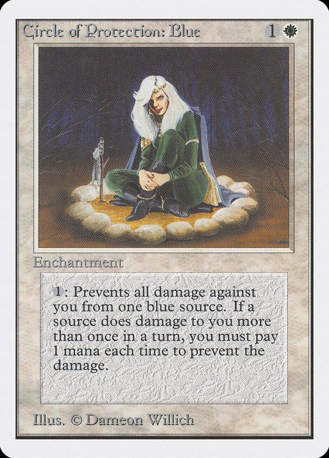 Circle of Protection: Blue [Unlimited Edition] | Gamers Paradise