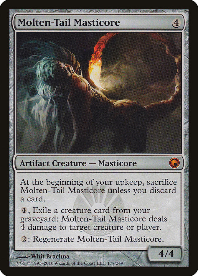 Molten-Tail Masticore [Scars of Mirrodin] | Gamers Paradise