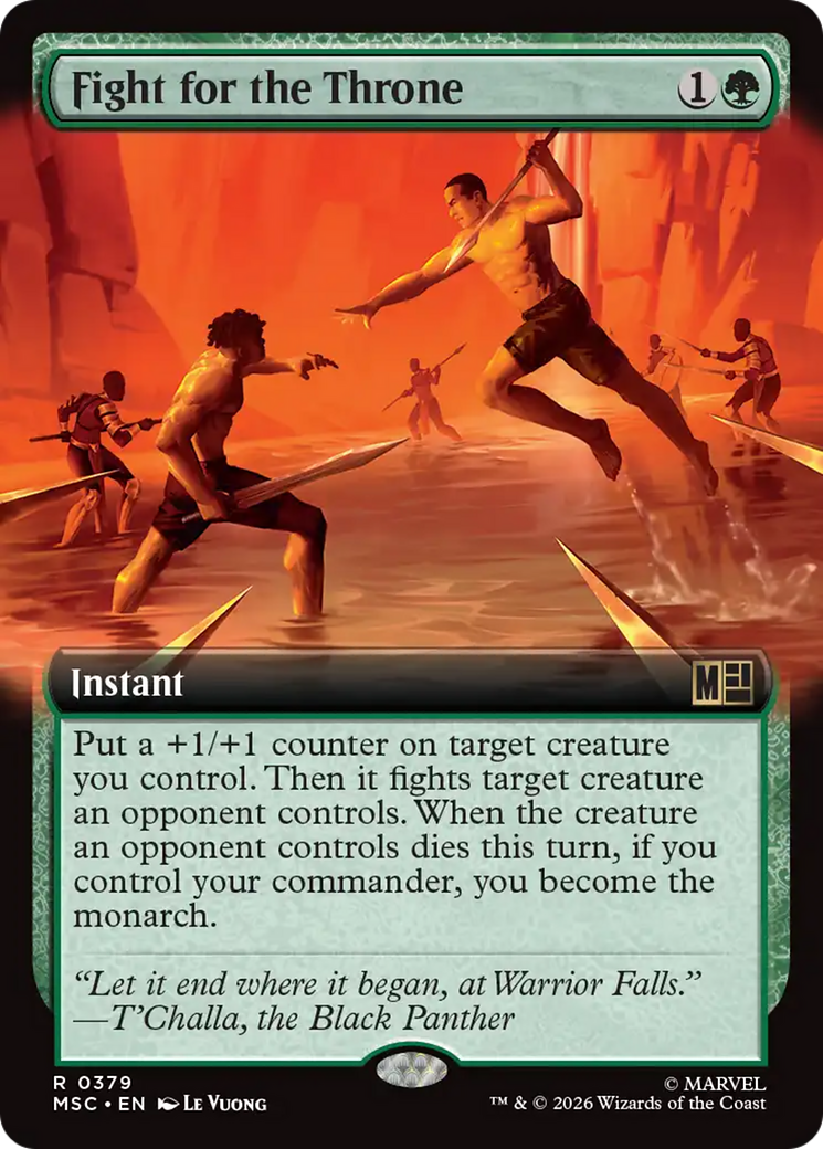 Fight for the Throne (Extended Art) [Marvel Super Heroes Commander] | Gamers Paradise
