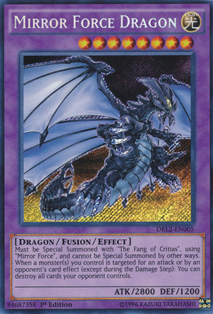 Mirror Force Dragon [DRL2-EN005] Secret Rare | Gamers Paradise