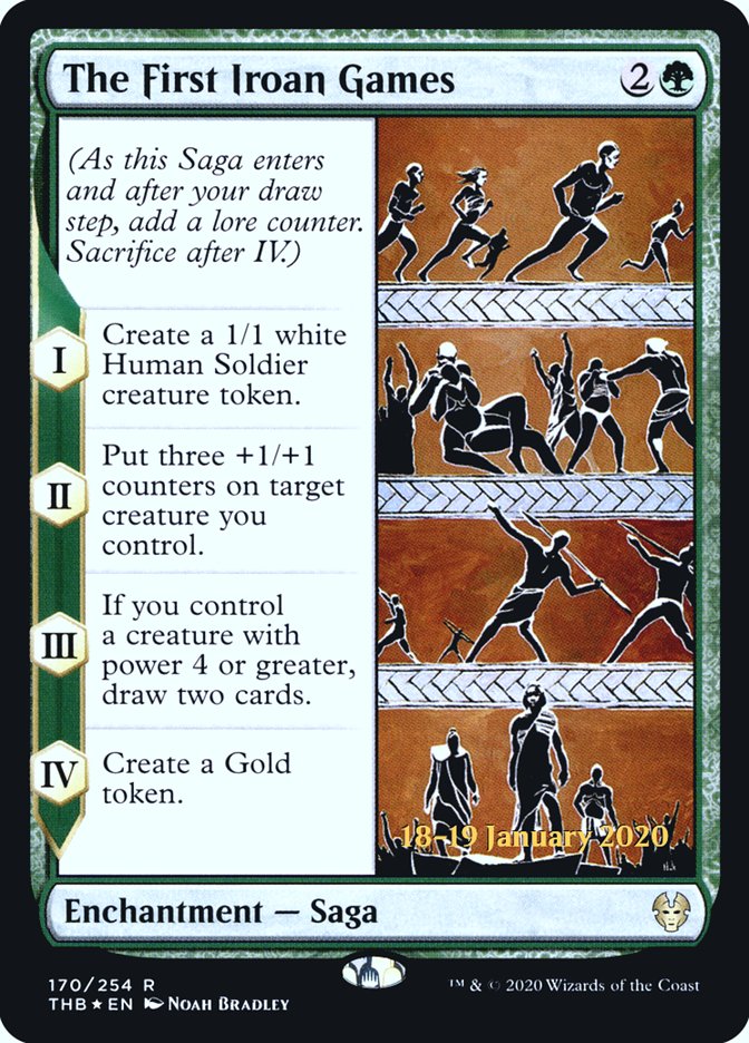 The First Iroan Games [Theros Beyond Death Prerelease Promos] | Gamers Paradise