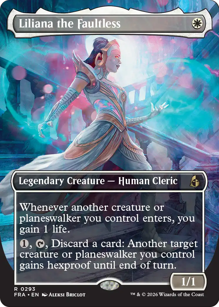 Liliana the Faultless (Borderless) [Reality Fracture] | Gamers Paradise