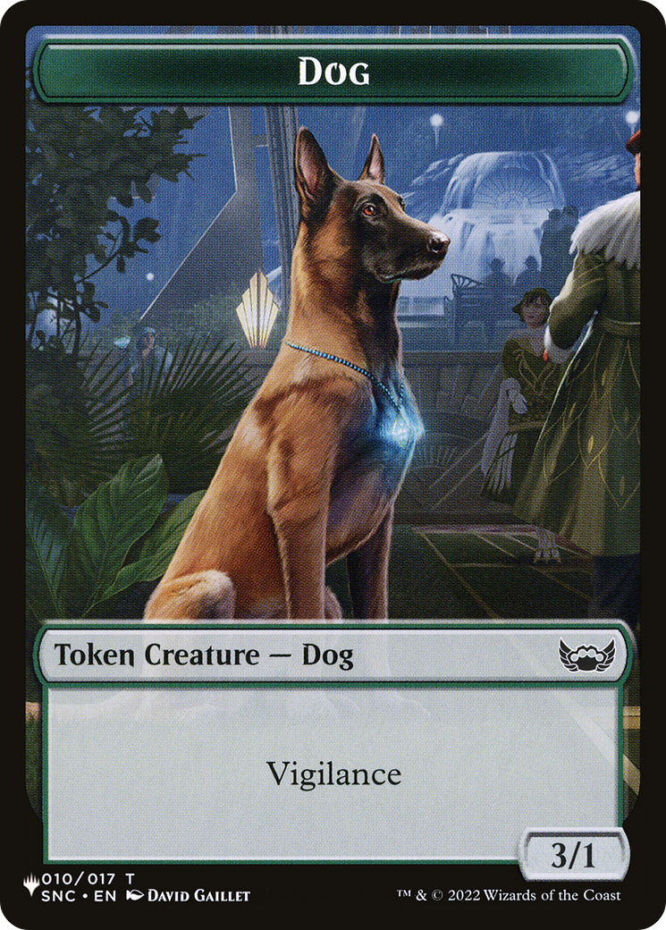 Shapeshifter // Dog Double-Sided Token [The List] | Gamers Paradise