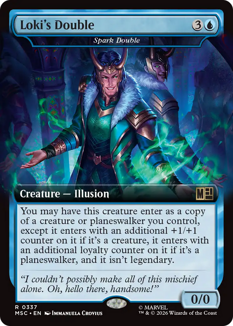 Loki's Double - Spark Double (Extended Art) [Marvel Super Heroes Commander] | Gamers Paradise