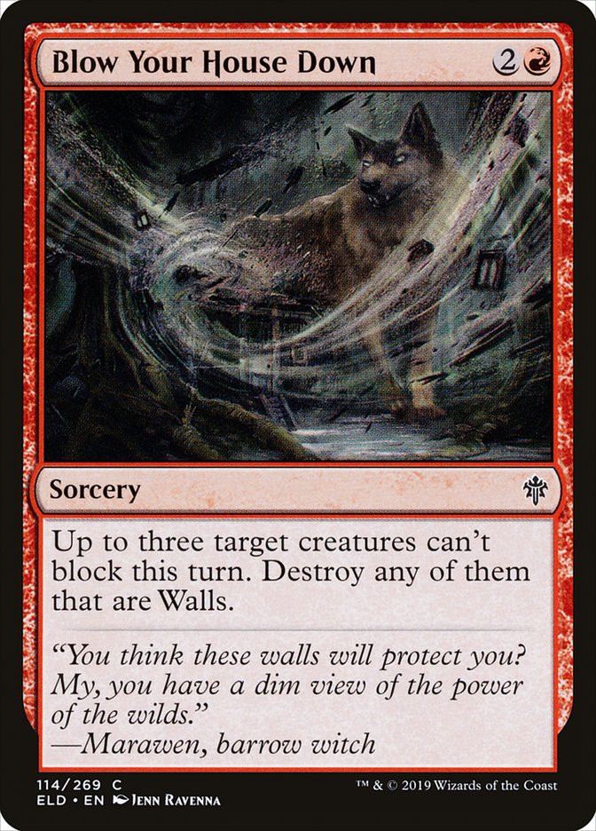 Blow Your House Down [Throne of Eldraine] | Gamers Paradise