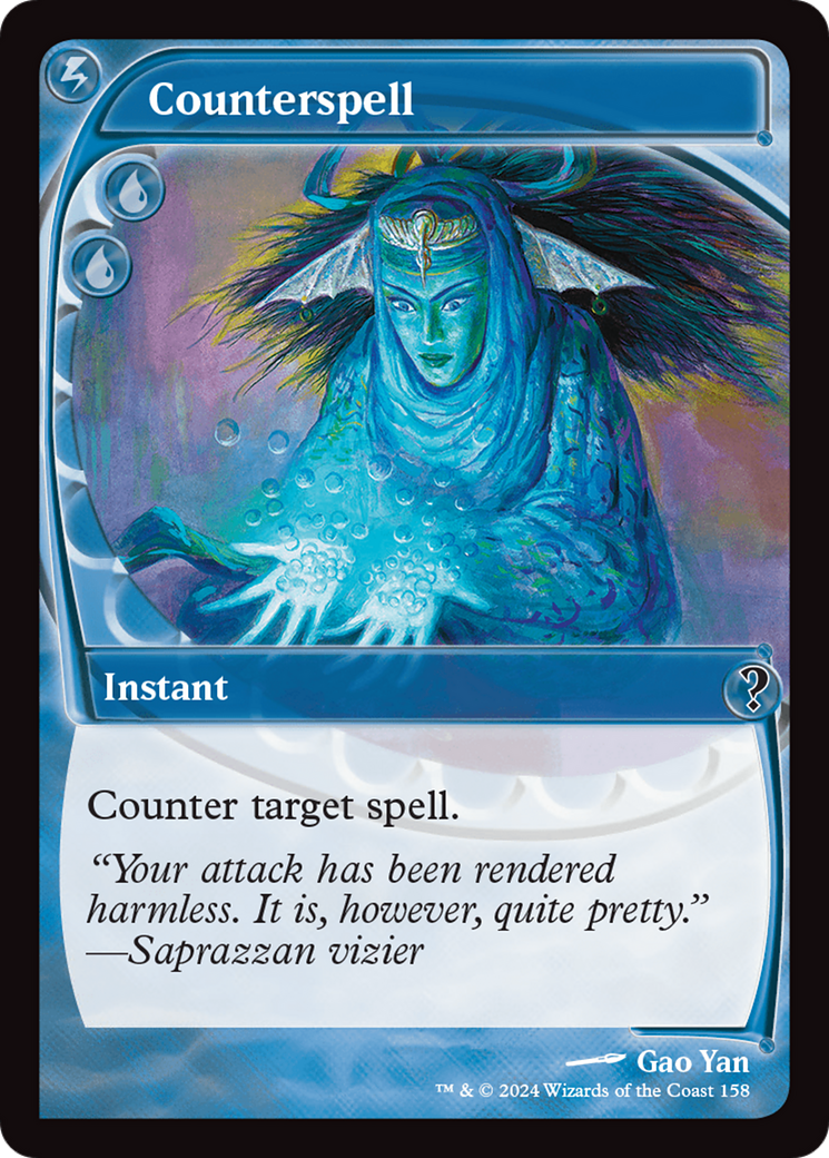 Counterspell (Future Sight) [Mystery Booster 2] | Gamers Paradise