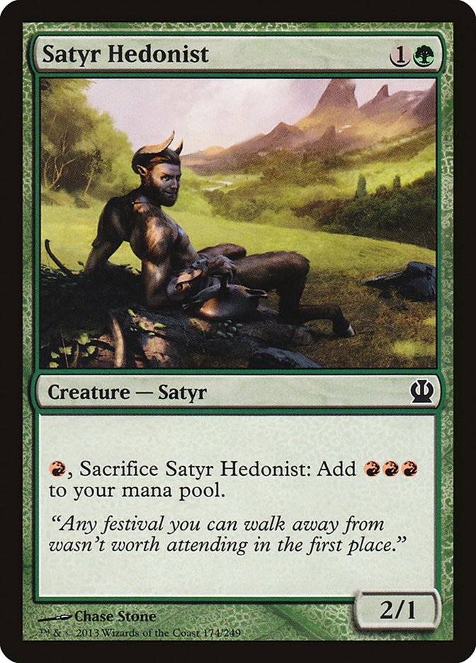 Satyr Hedonist [Theros] | Gamers Paradise