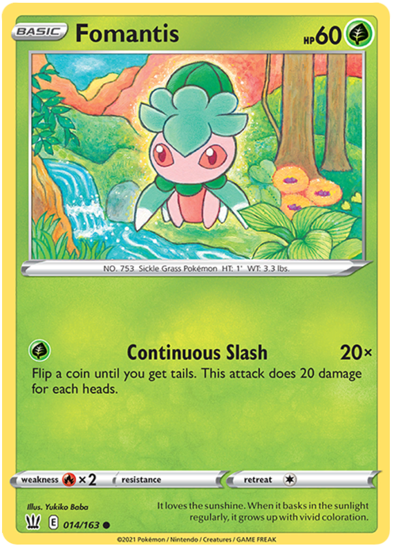 Fomantis (014/163) [Sword & Shield: Battle Styles] | Gamers Paradise