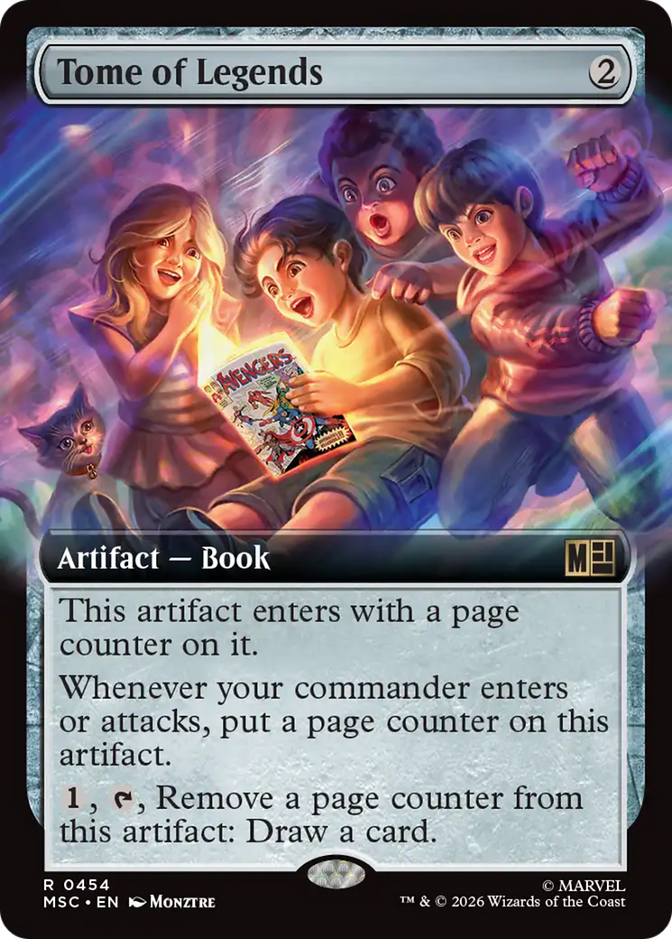 Tome of Legends (Extended Art) [Marvel Super Heroes Commander] | Gamers Paradise