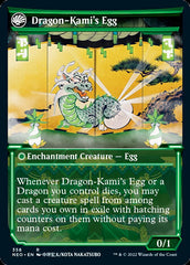 The Dragon-Kami Reborn // Dragon-Kami's Egg (Showcase Soft Glow) [Kamigawa: Neon Dynasty] | Gamers Paradise