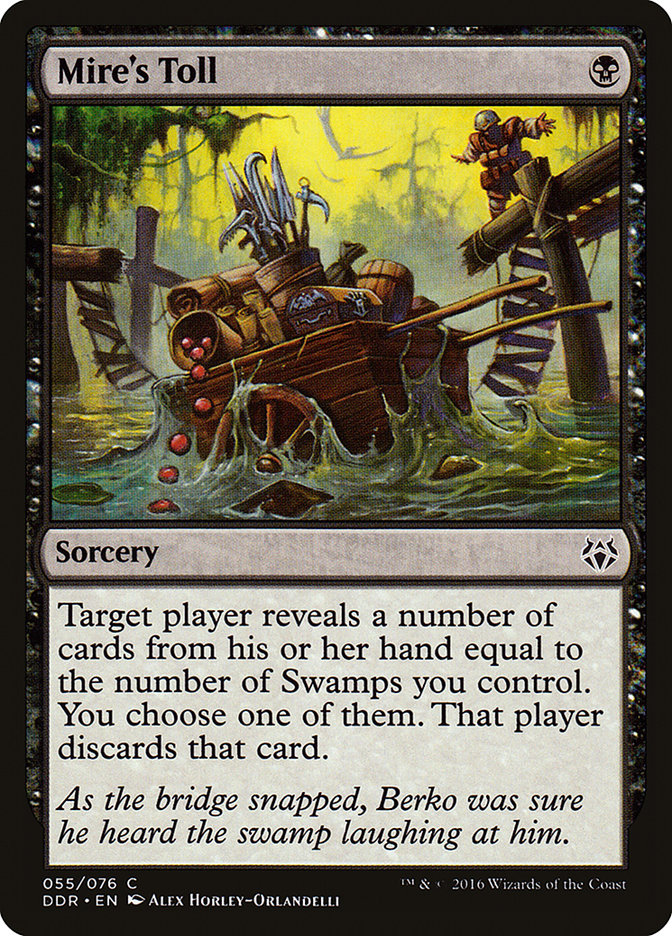 Mire's Toll [Duel Decks: Nissa vs. Ob Nixilis] | Gamers Paradise